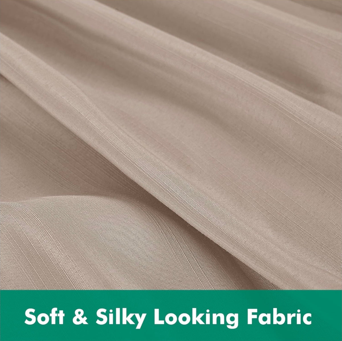 Wrap Around Queen Size Bed Skirt Split Corner 15" Drop-Elastic Dust Ruffle Light Camel Adjustable Pleated Bedskirt-Easy Fit Wrinkle Resistant Washable Bed Skirting-Master Guest Bedroom Rental Hotels - Horizon Endless